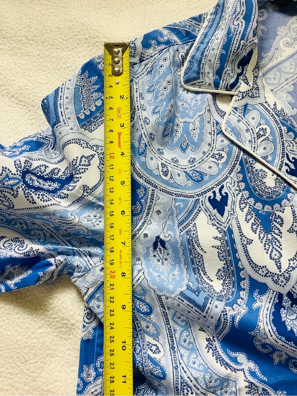 Lauren Ralph Lauren  Paisley Nightshirt Brand New, Sz. S - Picture 8 of 13